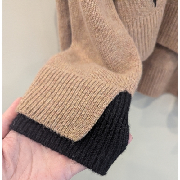 Zadig & Voltaire Markus Flash Lightning Bolt 100% Cashmere Sweater Size Small - Picture 4 of 7